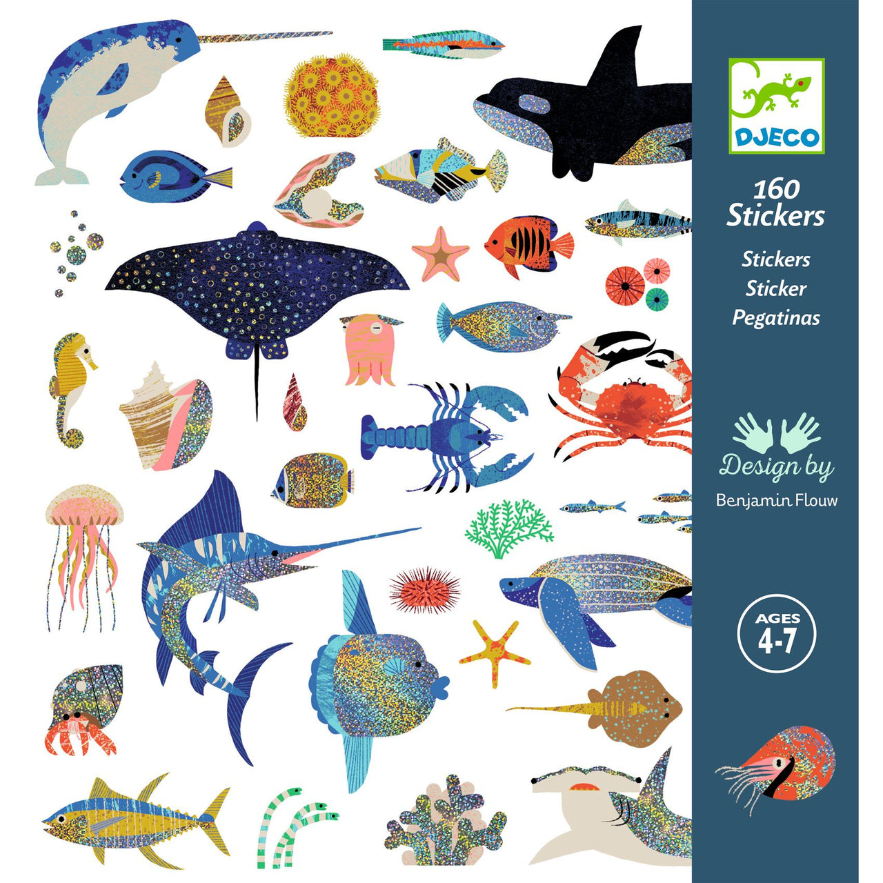 Djeco Stickers - Ocean