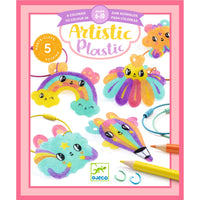 Thumbnail for Djeco Artistic Plastic - Kawaii Keyring