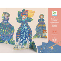 Thumbnail for Djeco Scratch Cards - Pretty Dresses