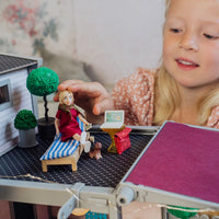 Thumbnail for Lundby Dockhusdocka med dator