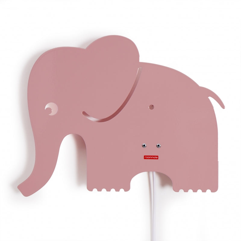 Roommate Elephant lamp Pastel Rose