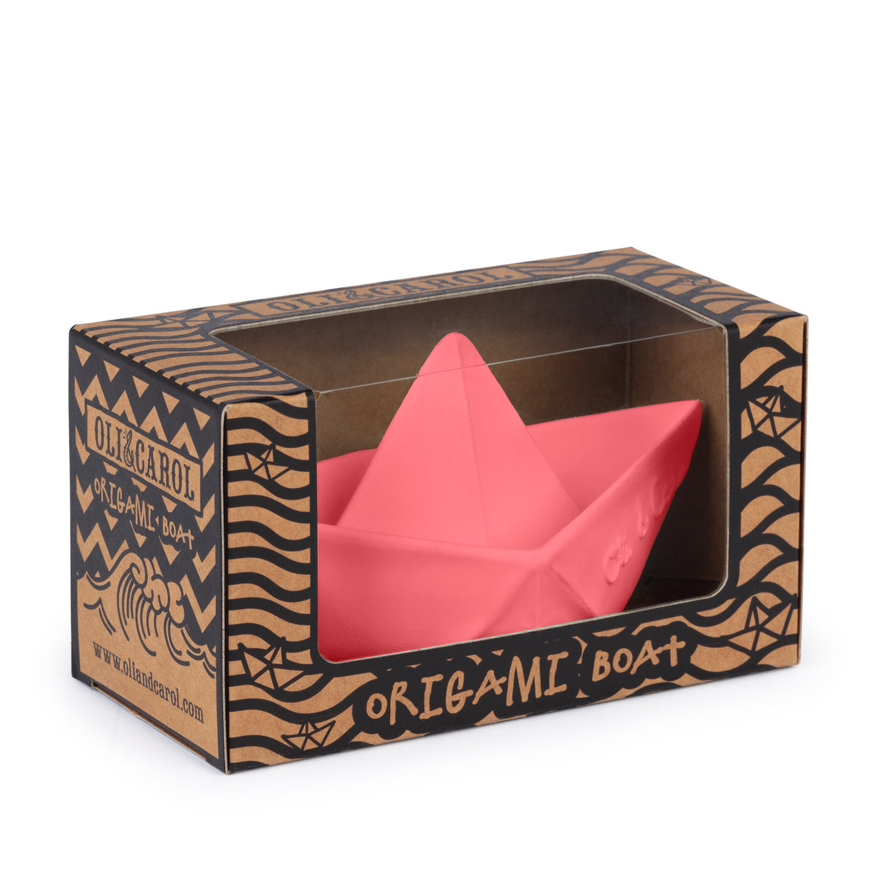 Origami Boat Pink