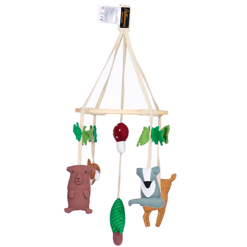 Pellianni Crib Mobile Woodland