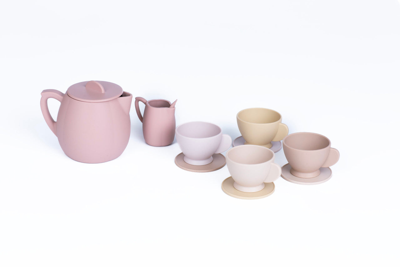 Pellianni Silicone Tea Set Blush