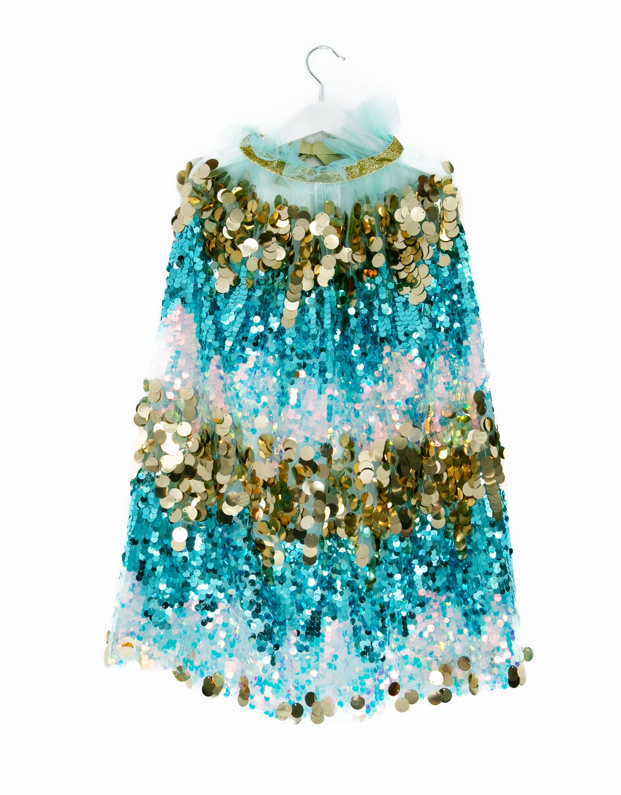 Pellianni Glitter cape Aqua