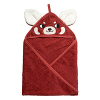 Thumbnail for Roommate Hooded Towel - RED PANDA