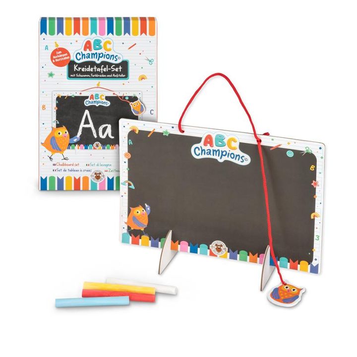 Trendhaus ABC CHAMPIONS Chalkboard set