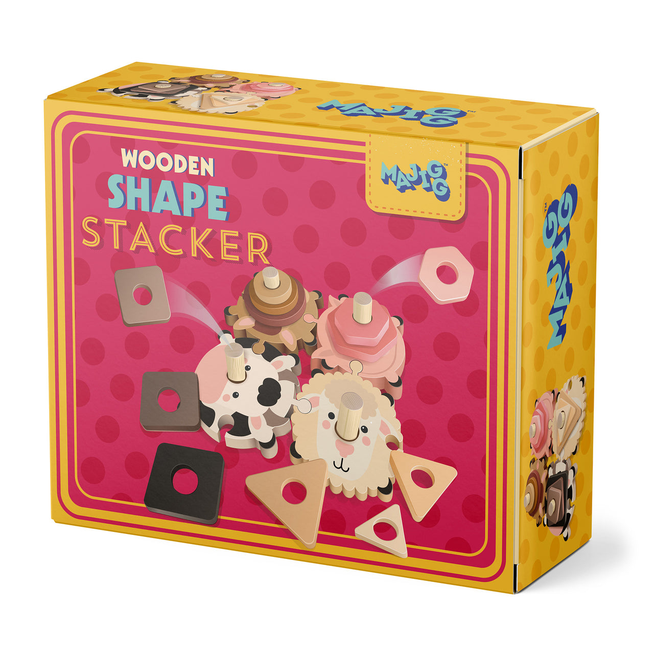 Keycraft Farm Animal Stacker Puzzle FSC 100%