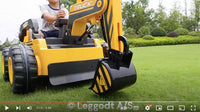 Thumbnail for youtube Azeno New Holland Grävmaskin för barn, 4x12V