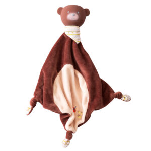 Tikiri Bear Comforter with rubber head