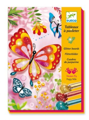 Djeco Glitter butterflies
