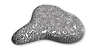 Liix Liix Saddle Cover Keith Haring People