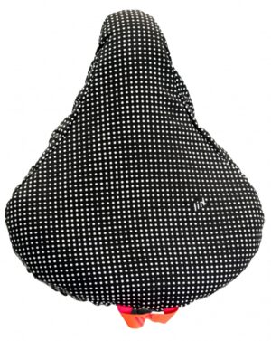 Liix Liix Saddle Cover Polka Dots Black