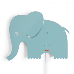 Roommate Elephant Lamp Pastel Blue
