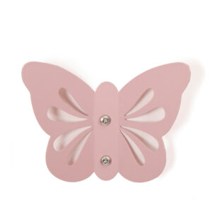 Roommate Butterfly Hook - Pale Rose