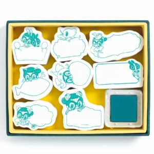 Djeco Lam message stamps