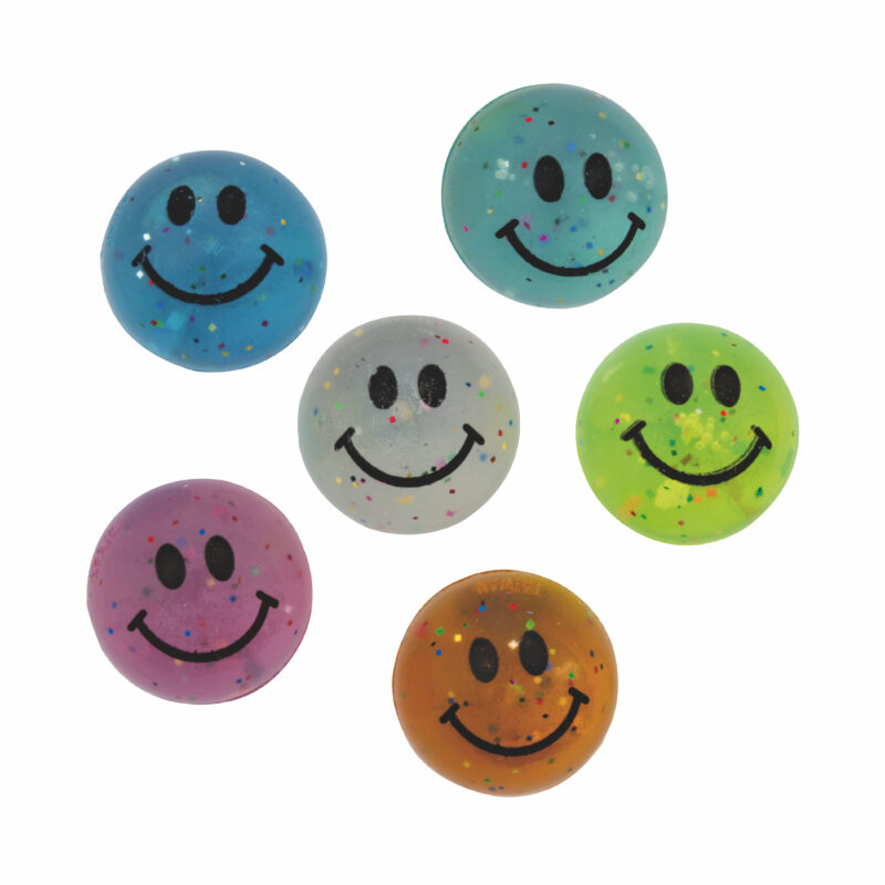 Keycraft Smiley Glitter Jetballs