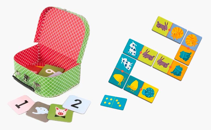 Memo, lotto & domino - Spel för lite mindre barn