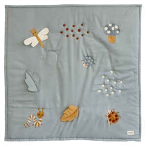 Roommate Activity Blanket -Baby Bugs - BLUE