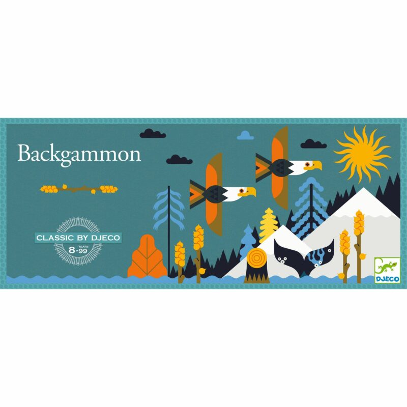 Djeco Classic Games - Backgammon