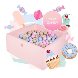 MeowBaby Candy Bollhav i bomull med 250 bollar