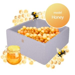 MeowBaby Honey Bollhav i bomull med 250 bollar
