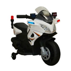 Azeno Police MC, 6V elmotorcykel för barn