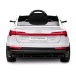 Azeno Audi Q4 e-tron Sportback Vit Elbil för barn bakifrån