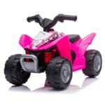 Azeno Honda PX250 ATV Pink, 6V elfyrhjuling