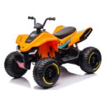 Azeno McLaren MX Orange Elfyrhjuling för barn, 4x12V från sidan
