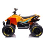Azeno McLaren MX Orange Elfyrhjuling för barn, 4x12V från sidan