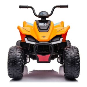 Azeno McLaren MX Orange Elfyrhjuling för barn, 4x12V framifrån