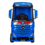 Azeno Mercedes Actros Truck Blå Ellastbil för barn bild framifrån