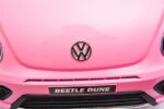 Azeno VW Beetle Dune Rosa Elbil för barn bild på front