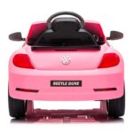 Azeno VW Beetle Dune Rosa Elbil för barn bild på baksidan