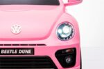 Azeno VW Beetle Dune Rosa Elbil för barn bild på lampor
