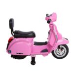 Azeno Vespa PX150 Rosa elmotorcykel för barn