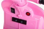 Azeno Vespa PX150 Rosa elmotorcykel för barn bild på knappar
