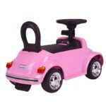 Azeno VW Beetle Rosa Gåbil för barn bild bakifrån sidan