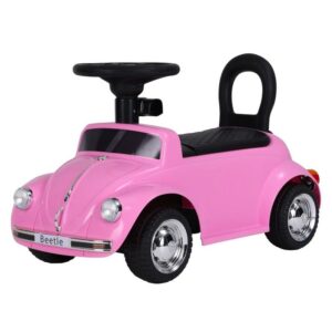 Azeno VW Beetle Rosa Gåbil för barn