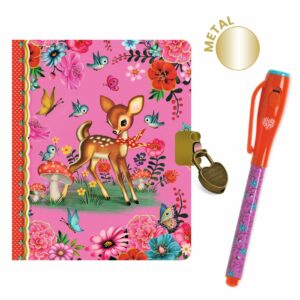 Djeco Fiona little secret notebook - magic pen