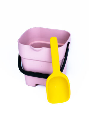 Pellianni Silicone Collapsible Bucket Pinkish