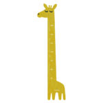 Roommate Growth Chart Giraffe - Ochre