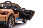 Azeno BMW I4 Kopparfärgad elbil för barn