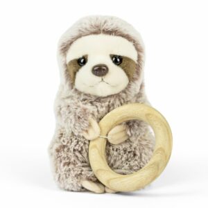 Keycraft Sloth Baby With Teething Ring
