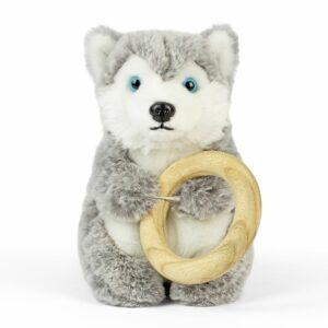Keycraft Husky Baby With Teething Ring